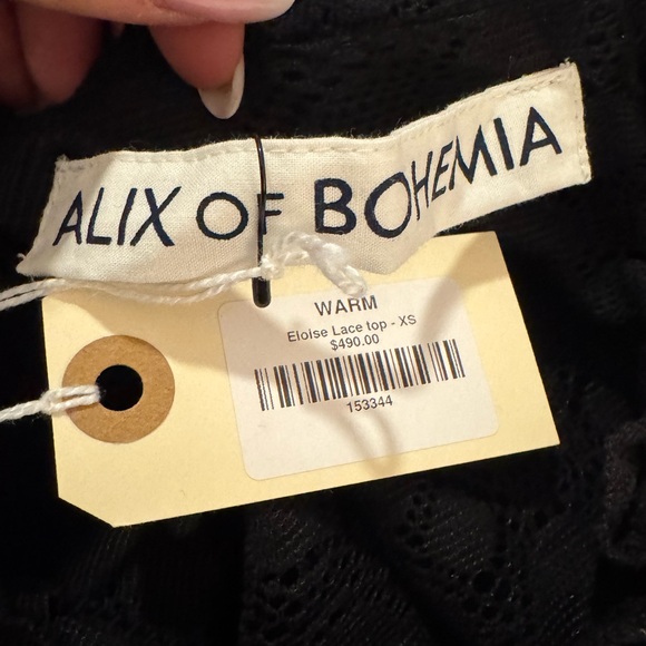 Alix of Bohemia Eloise Shadow Lace Top - NWT! - Picture 6 of 6